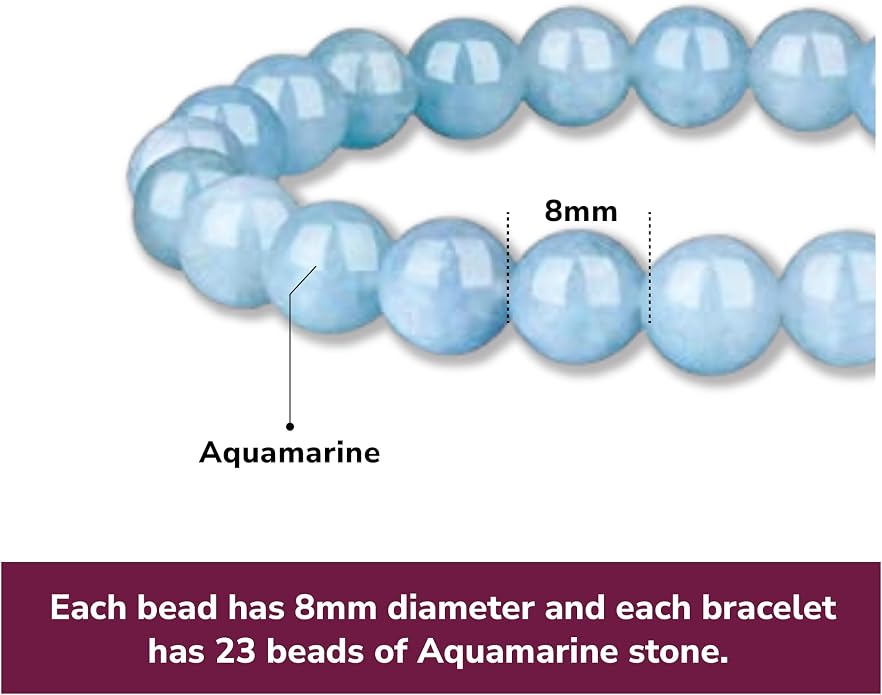 Crystal Vibe - Healing Crystal Bracelet for Women & Men | Natural Gemstone Bead Bracelet | Adjustable Handmade Energy Stone Bracelet | Bracelet for Meditation, Yoga & Daily Wear | Multiple Types