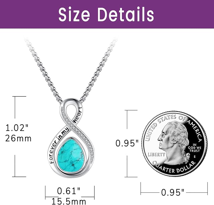 Turquoise Jewelry for Women Men 925 Sterling Silver Pendant Urn Necklaces for Ashes Picture Locket Necklace Thor Hammer Yggdrasil Virgen De Guadalupe St Michael Christopher Judas Witches Knot Necklace