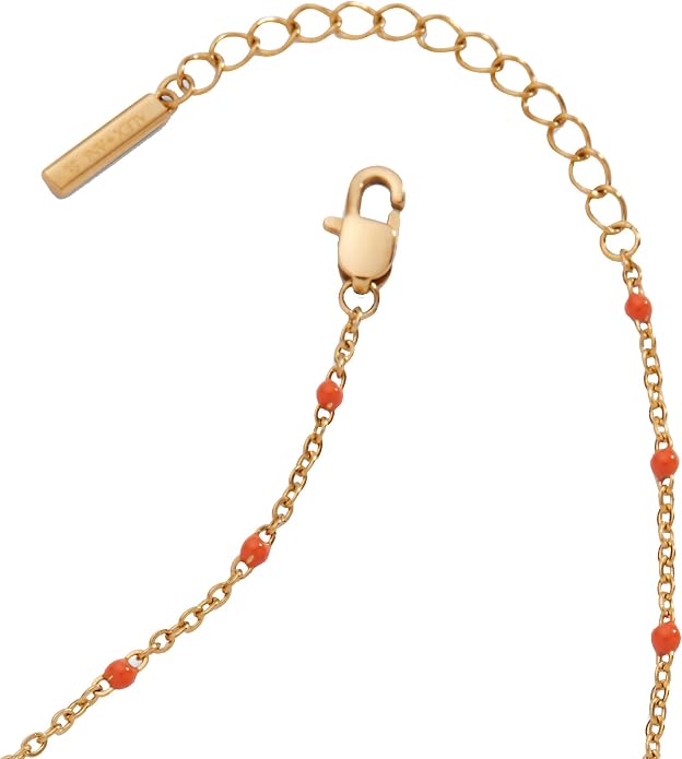Alex and Ani Enameled Chain Coin Station Anklet