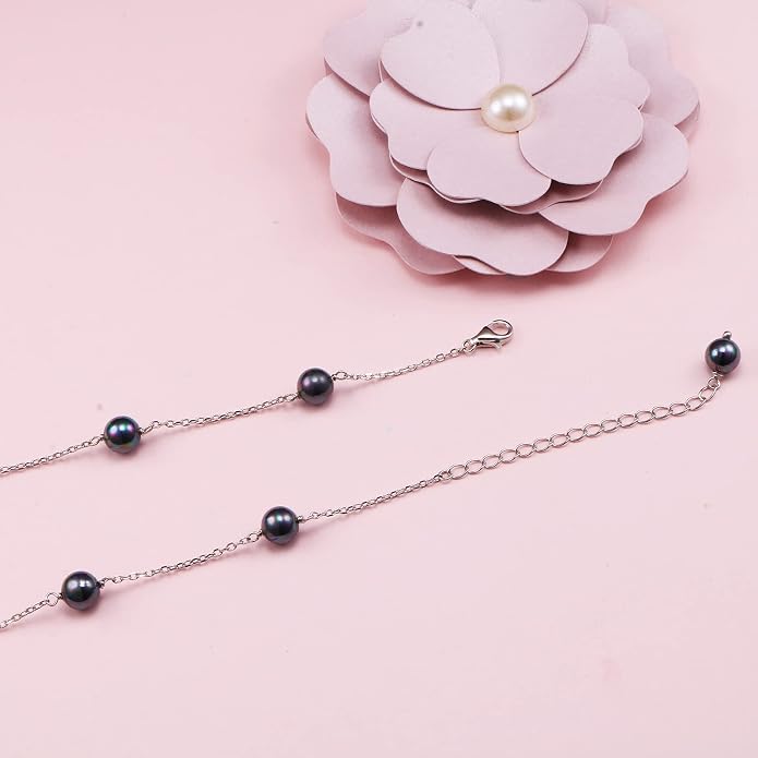 DAOCHONG S925 Sterling Silver Choker Short Necklace Pendant for Women Jewelry Gift
