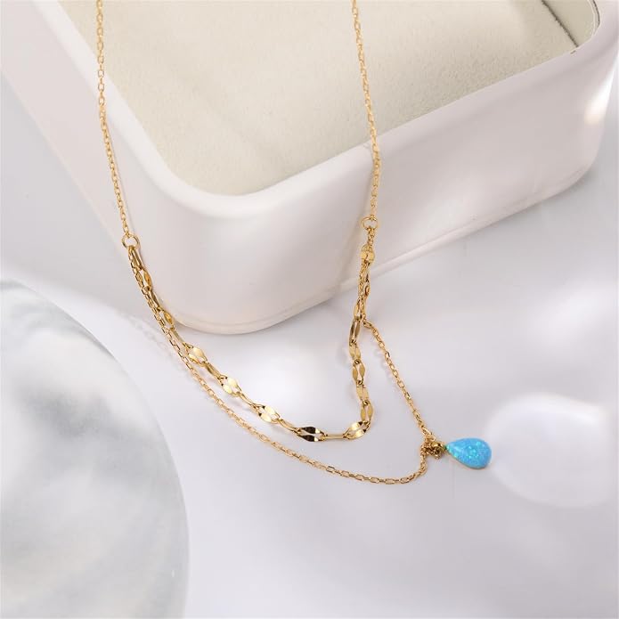 925 Sterling Silver Necklace for Women Trendy, Charming Layered Necklace with Cubic Zirconia Pendant for Her Womens Dainty Diamond Choker Necklaces Holiday Jewelry Gifts for Mom Wife Daughter Lover