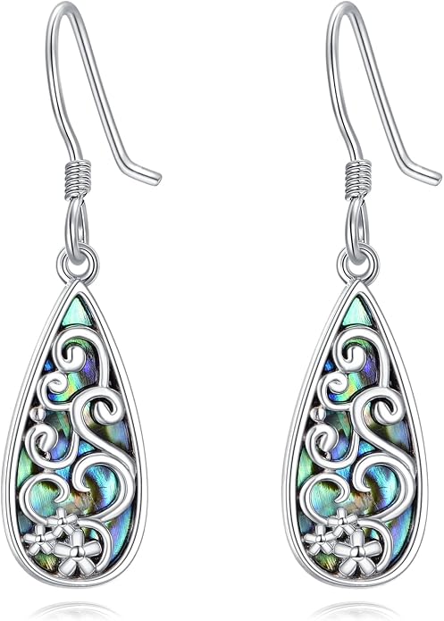 Dolphin/Teardrop/Filigree Earrings Earrings for Women Dangle Earrings 925 Sterling Silver Dangle Earrings Jewelry for Women