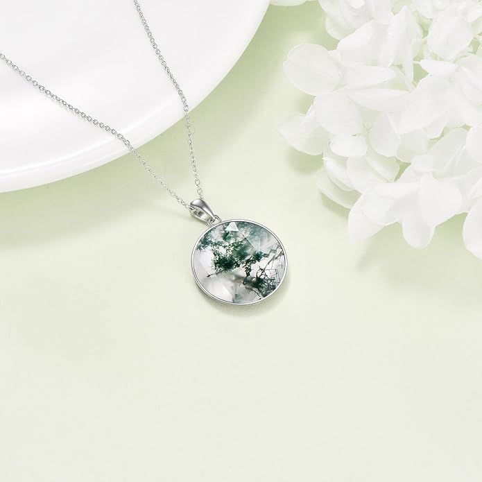 ONEFINITY Tree of Life Necklace 925 Sterling Silver Abalone Shell Celtic Knot Pendant Necklace for Women Jewelry