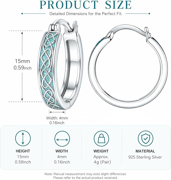 Opal/Turquoise Huggie Earrings 925 Sterling Silver Opal/Turquoise Small Animal Huggie Hoop Earrings Animal Huggies Earring Jewelry Gifts for Women Mom Her