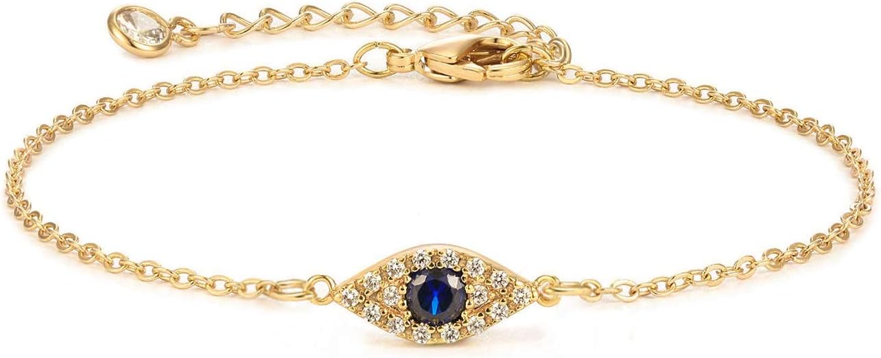 LOYATA Gold Bracelet Gold 14K Gold Filled Dainty Chain Simple Jewelry Gift for Women