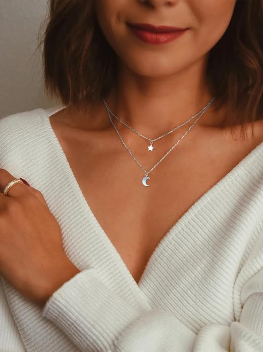 Midari Ocean Necklace 925 Sterling Silver Flamingo Mama Bear Dolphin Penguin Sea Turtle Axolotl Desert Cactus Nautical Rudder Tropical Palm Compass Wave Pendant Boho Jewelry Gifts for Women Men