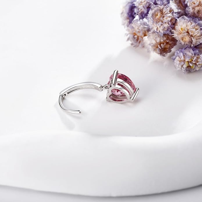 Dangle Clicker Belly Button Ring for Women Surgical Sterling Silver Belly Ring Simple Reverse Navel Rings Body Jewelry