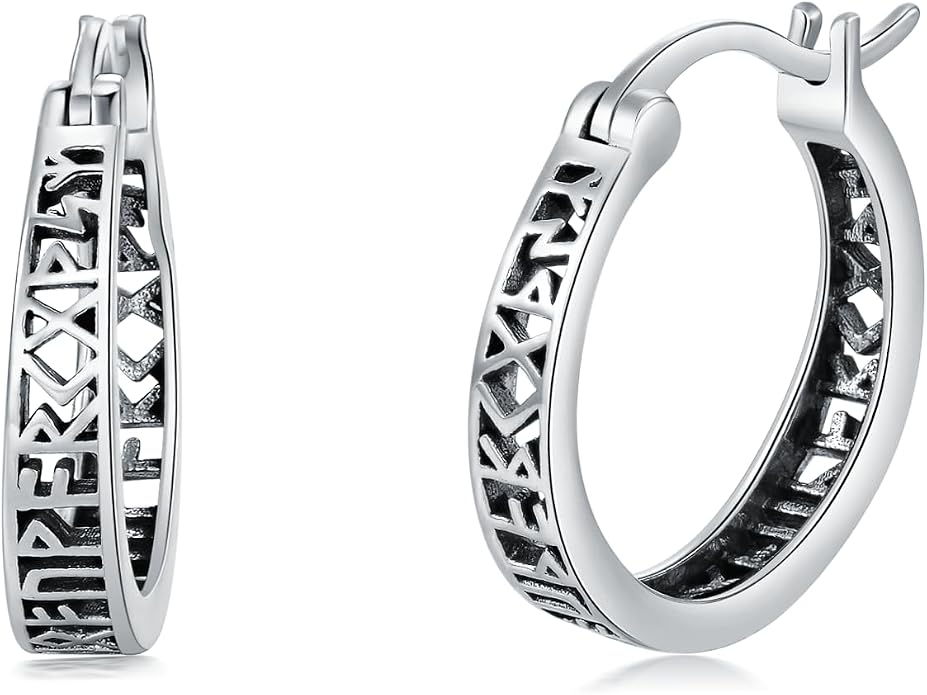Sterling Silver Hoop Earrings Small Hoop Sun/Leaf/Triangle Huggie Earrings for Women Hypoallergenic