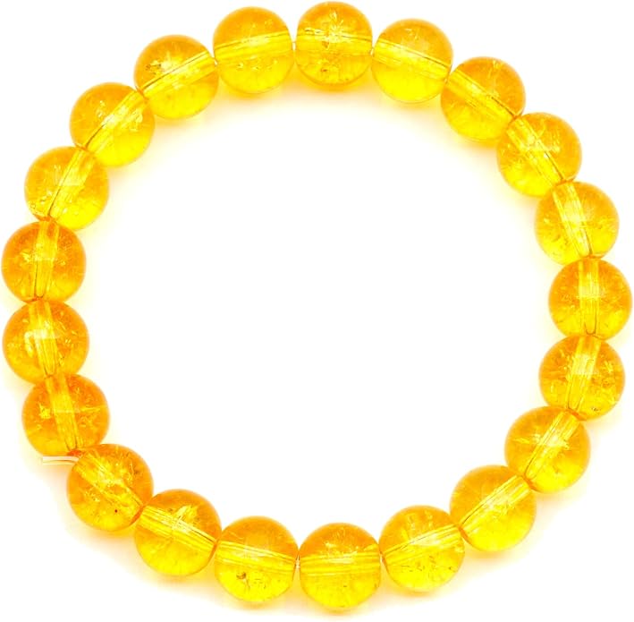 Natural Gemstone Beaded Stretch Bracelet for Men & Women | Handmade 8mm Stone Jewelry | Zodiac Chakra Elastic Bracelet | Meaningful Gift Collection