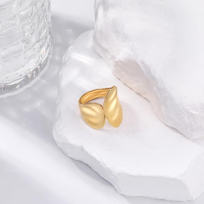 Women's Stackable Open Ring Thick Statement Ring Simple Stackable Ring Women's Jewelry Gifts