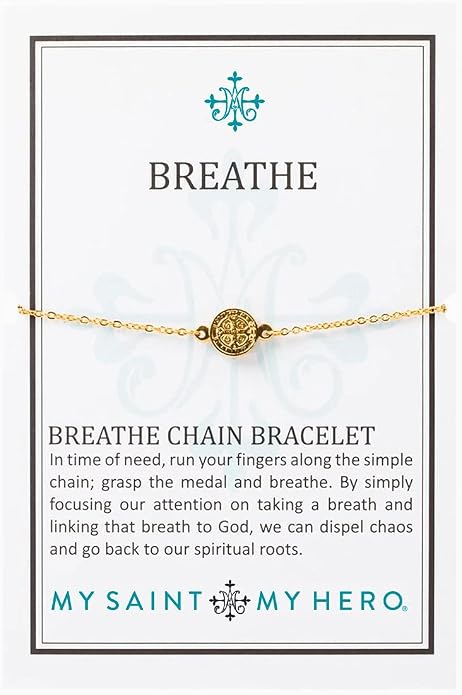My Saint My Hero Benedictine Blessing Bracelets – Handwoven Spiritual Protection with Medals Hand-Cast In Italy at Sacred Site