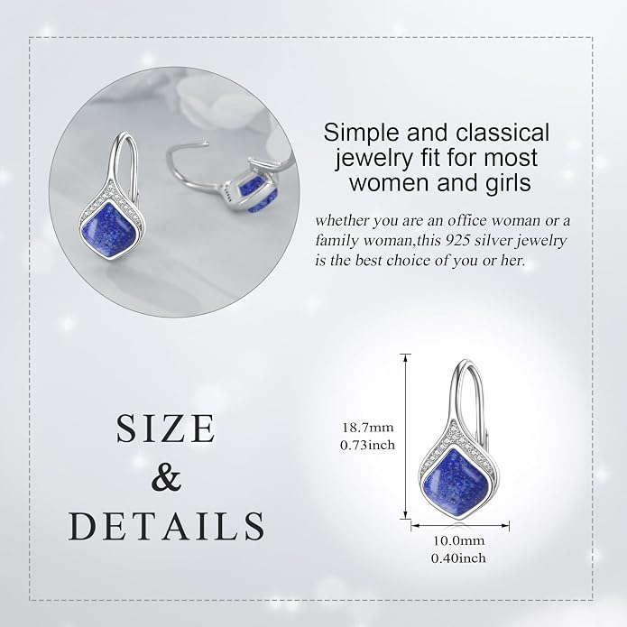Teardrop Earrings Sterling Silver Filigree Irish Celtic Teardrop Drop Earrings Jewelry Gifts For Women