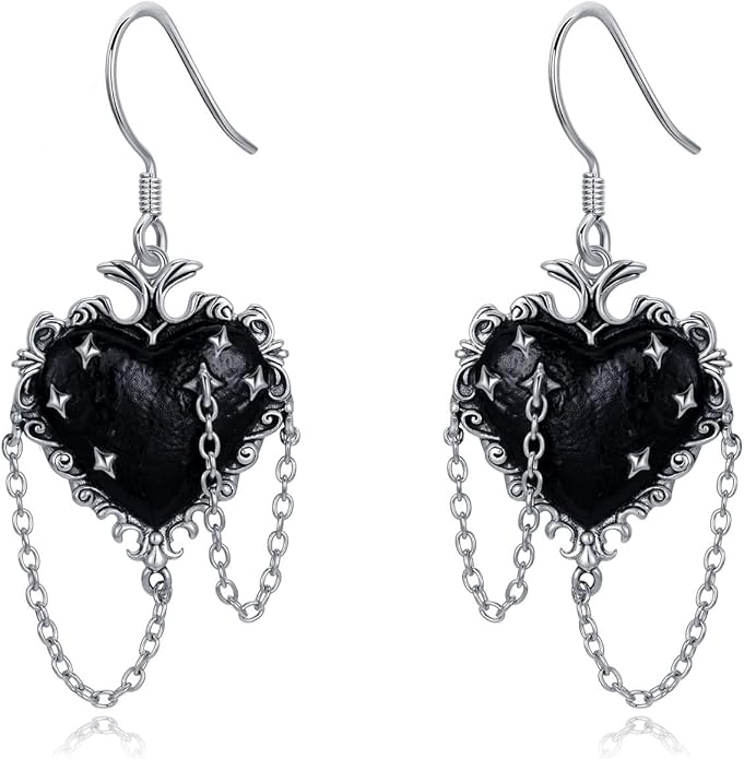 Animal/Leaf/Gothic Dangle Earrings 925 Sterling Silver Animal/Leaf/Gothic Dangle Drop Earrings Easter/Halloween/Christmas Jewelry Gifts for Women Her