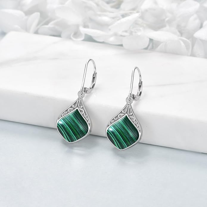 Teardrop Earrings Sterling Silver Filigree Irish Celtic Teardrop Drop Earrings Jewelry Gifts For Women