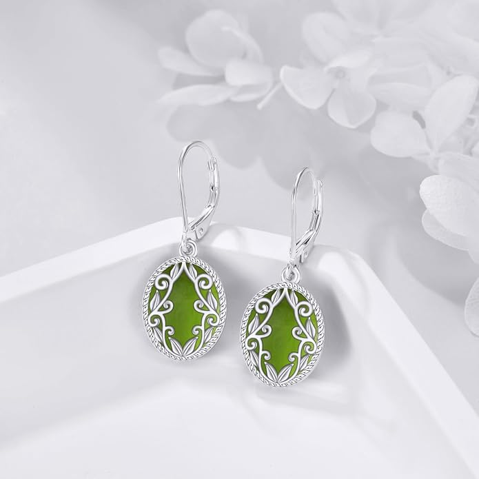 Teardrop Earrings Sterling Silver Filigree Irish Celtic Teardrop Drop Earrings Jewelry Gifts For Women