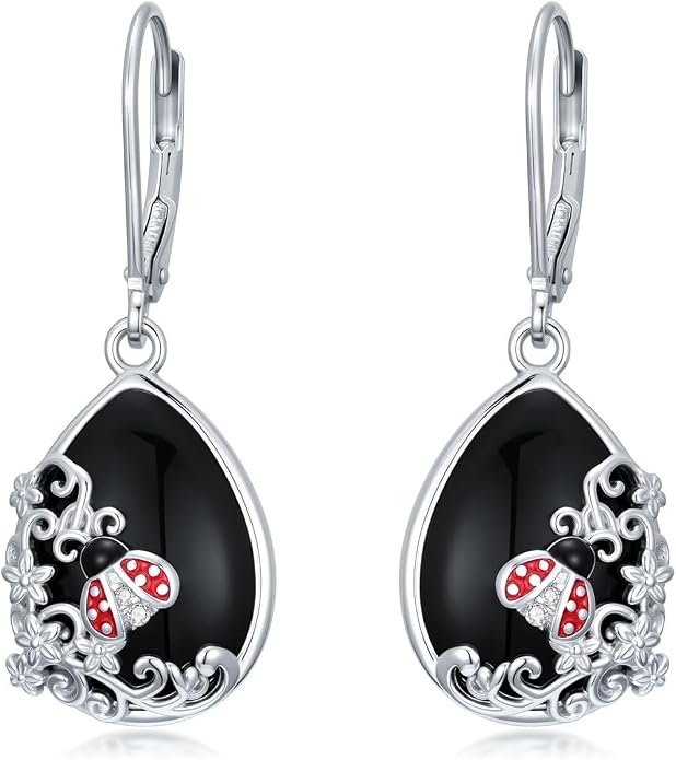 Dorunmo 925 Sterling Silver Western Dangle Earrings for Women Bohemian Earrings Hypoallergenic Christmas Jewelry Gifts for Women