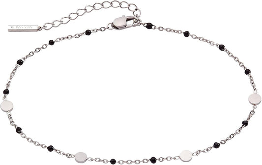 Alex and Ani Enameled Chain Coin Station Anklet