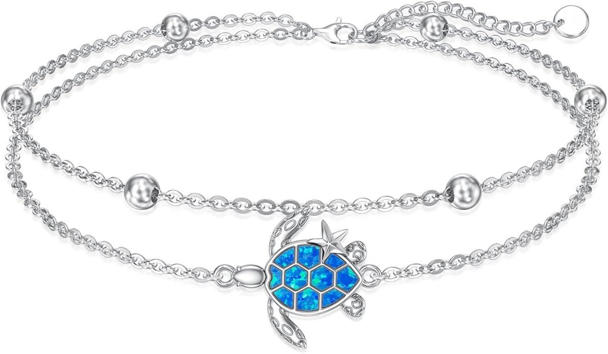 Dorunmo 925 Sterling Silver Anklet Bracelet Mother’s Day Birthday Jewelry Gifts for Women Wife Girlfriend Mom Her