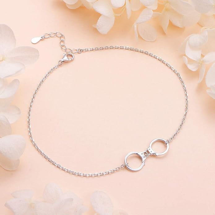 DAOCHONG S925 Sterling Silver Choker Short Necklace Pendant for Women Jewelry Gift