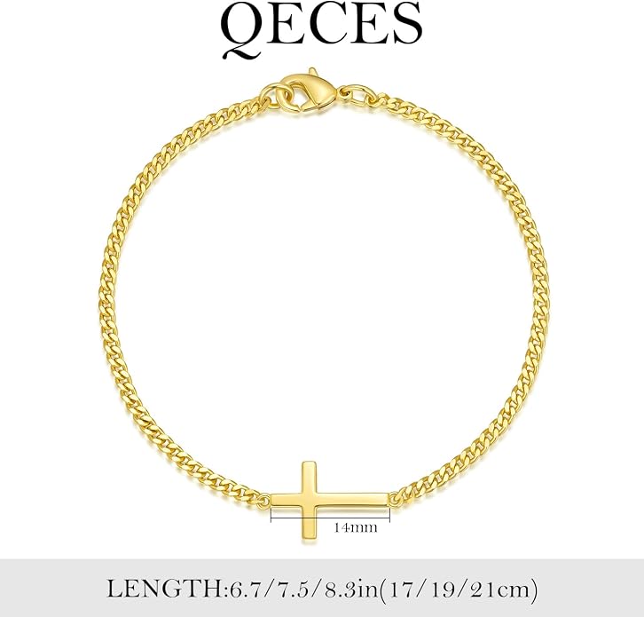 14K Gold Anklets for Women Gold Ankle Bracelets for Women Bead Ankle Bracelet for Womens Rhythmic Eye-Catching Design Beaded Anklets for Womens