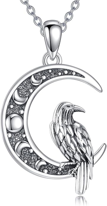 Sun and Moon Necklace 925 Sterling Silver Sun Moon Pendant Gemstone Jewelry Gifts for Women