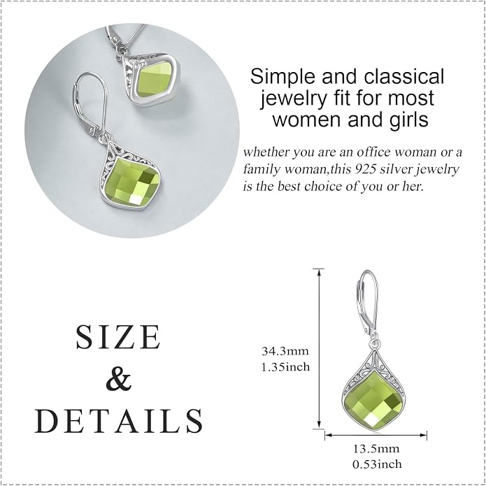 Teardrop Earrings Sterling Silver Filigree Irish Celtic Teardrop Drop Earrings Jewelry Gifts For Women