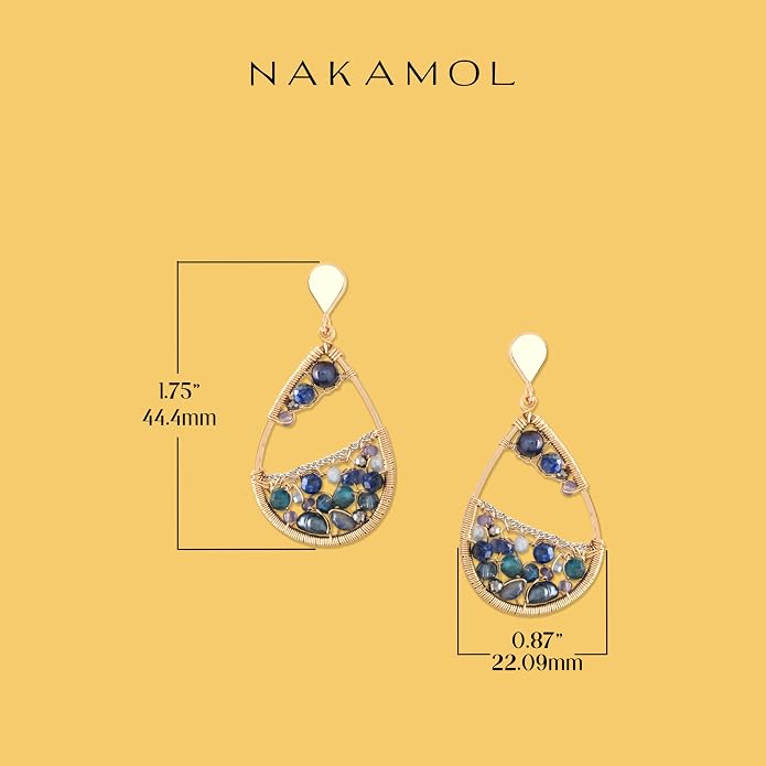 Dangle Bead Earring - Choice of Colors