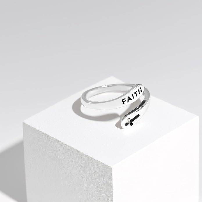 925 Sterling Silver Ring Minimalist Adjustable Rings Band Handmade Rings for Women Girls