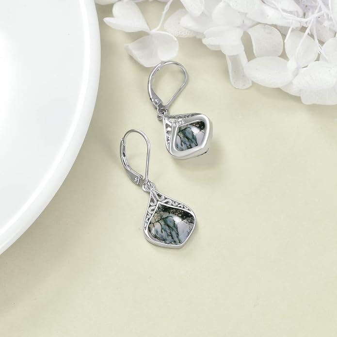 Teardrop Earrings Sterling Silver Filigree Irish Celtic Teardrop Drop Earrings Jewelry Gifts For Women