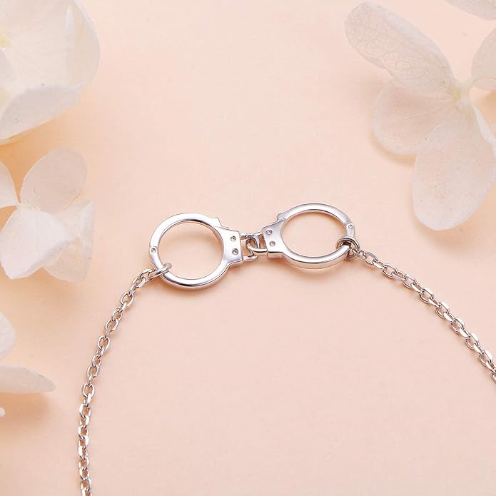 DAOCHONG S925 Sterling Silver Choker Short Necklace Pendant for Women Jewelry Gift