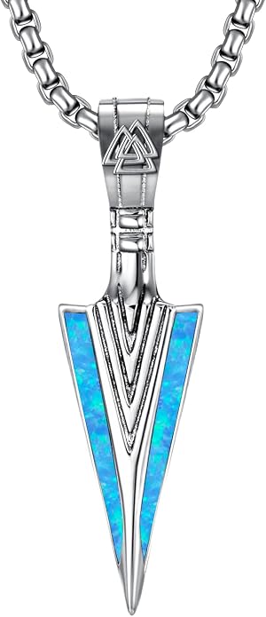 Viking Necklace for Men 925 Sterling Silver Viking Norse Pagan Jewelry Gifts for Women