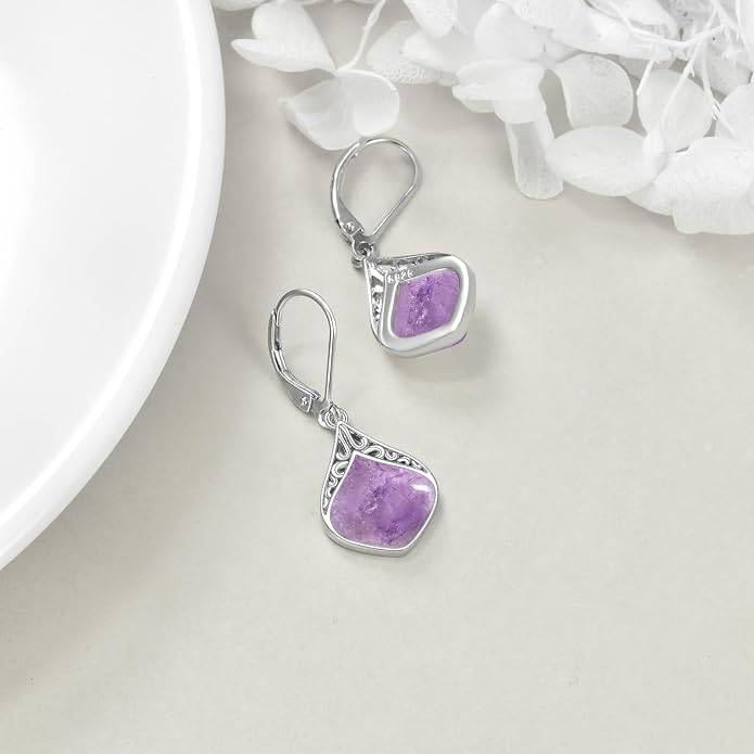 Teardrop Earrings Sterling Silver Filigree Irish Celtic Teardrop Drop Earrings Jewelry Gifts For Women