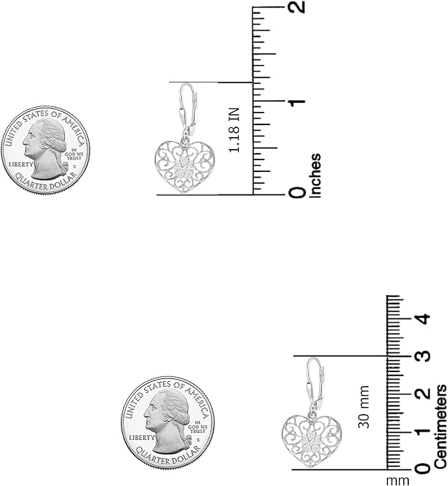 LeCalla 925 Sterling Silver Leverback Drop Earrings | Lightweight Italian Teardrop Dangle Earring for Women