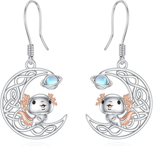 Seiyang Dangle Earrings 925 Sterling Silver Animal/American Flag/Turquoise Dangle Drop Earrings Jewelry Gifts for Women