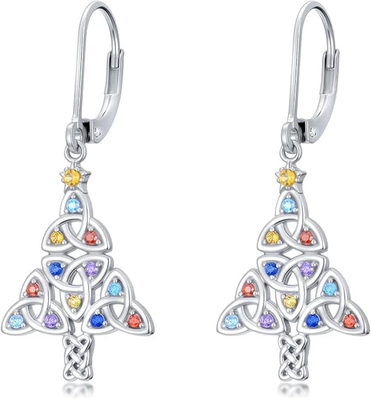 Seiyang Dangle Earrings 925 Sterling Silver Animal/American Flag/Turquoise Dangle Drop Earrings Jewelry Gifts for Women