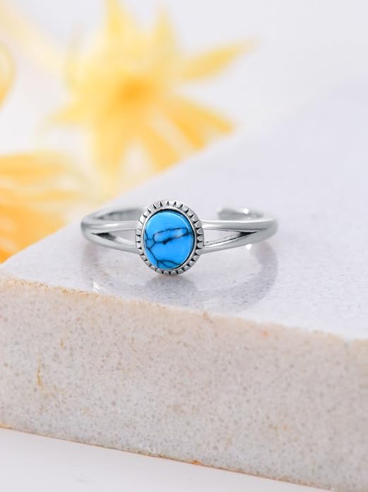 Midari Toe Rings for Women 925 Sterling Silver Hypoallergenic Adjustable Open Band Ring for Women Summer Beach Open Toe Jewelry Foot Jewelry