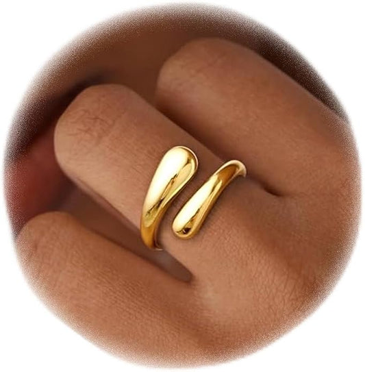 Stackable Eternity Ring for Women 14K Gold Plated Cubic Zirconia Simulated Diamond Wedding Band Silver Jewelry