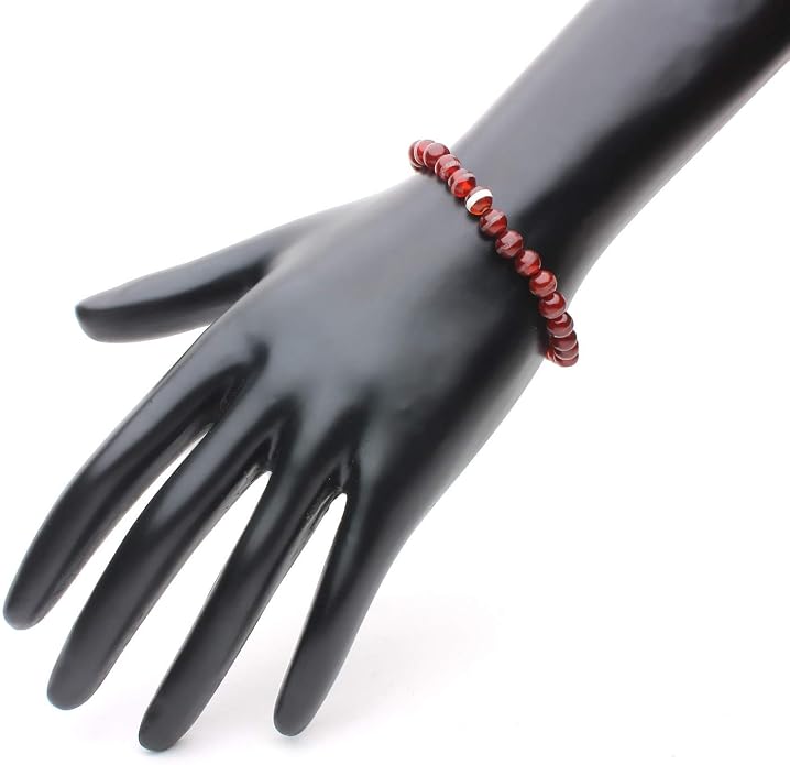 Arihant Gems And Jewels Reiki/Yoga Healing Crystal Stretchable Bracelet,100% Natural And Certified, Astrological Gemstone, Unisex Both For Men & Women - (8 Mm)
