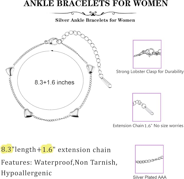 Summer Beach & Office Anklet for Women Stylish Unique Design