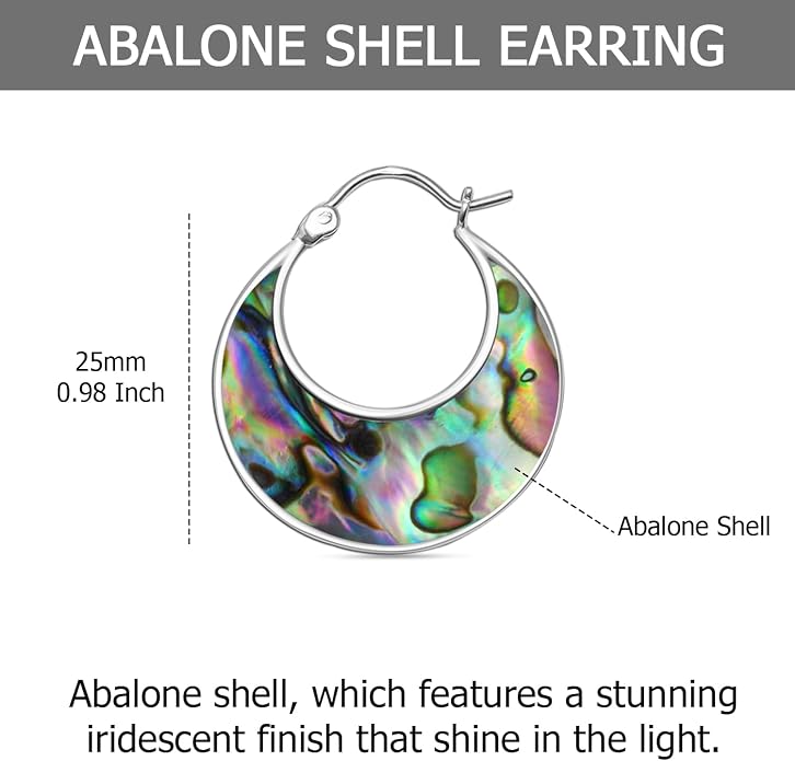 LeCalla 925 Sterling Silver Hoops Earrings | Hollow-Puff Shrimp Earring Hoops | Women's Gold-Plated Jewelry | Lightweight Electroforming Hoop Earring Jewelry for Birthday
