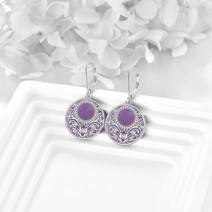 Teardrop Earrings Sterling Silver Filigree Irish Celtic Teardrop Drop Earrings Jewelry Gifts For Women