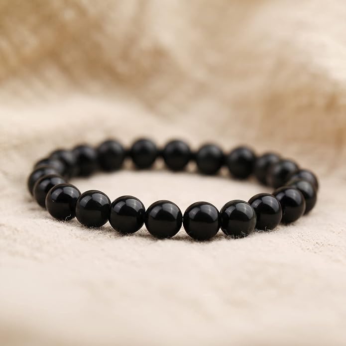 Crystal Vibe - Healing Crystal Bracelet for Women & Men | Natural Gemstone Bead Bracelet | Adjustable Handmade Energy Stone Bracelet | Bracelet for Meditation, Yoga & Daily Wear | Multiple Types