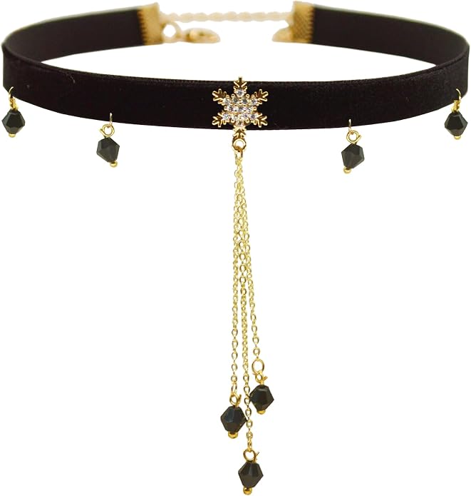 MOMOCAT Black Velvet Red Pendant Choker Necklace for Women Gothic Lace Chokers Necklace Witch Bride Vampire Accessories Aesthetic kawaii Jewelry for Women Teen Girls