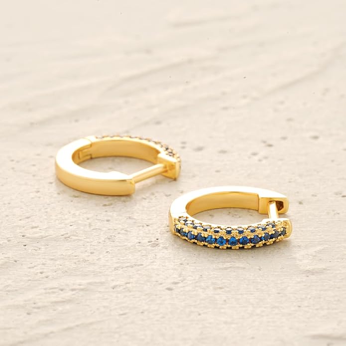 MYEARS Women Huggie Earrings Gold Hoop 14K Gold Filled Small Simple Hypoallergenic Everyday Jewelry