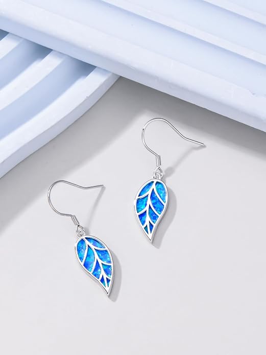 Animal/Leaf/Gothic Dangle Earrings 925 Sterling Silver Animal/Leaf/Gothic Dangle Drop Earrings Easter/Halloween/Christmas Jewelry Gifts for Women Her