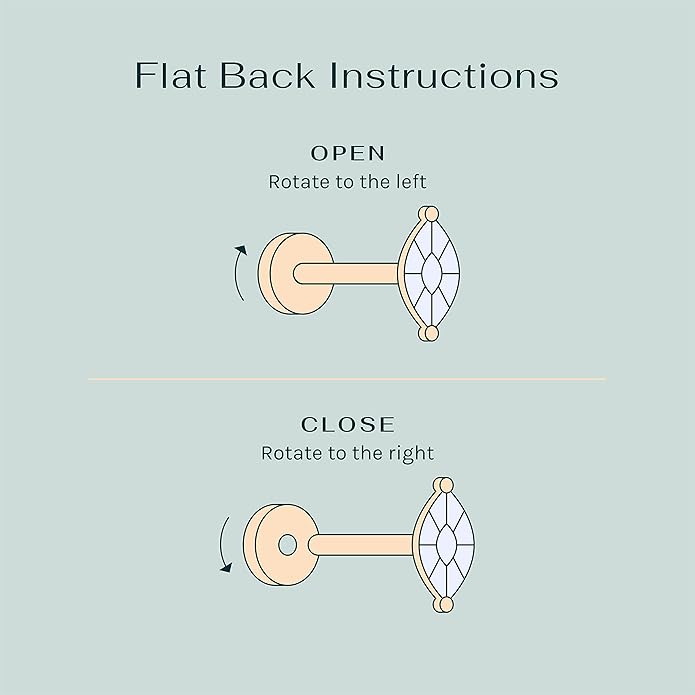 PAVOI 14K Gold Plated Sterling Silver Posts Dainty Mini Multi-Shape Flat Back Stud Earring Pack for Women | Helix Cartilage Piercing Jewelry