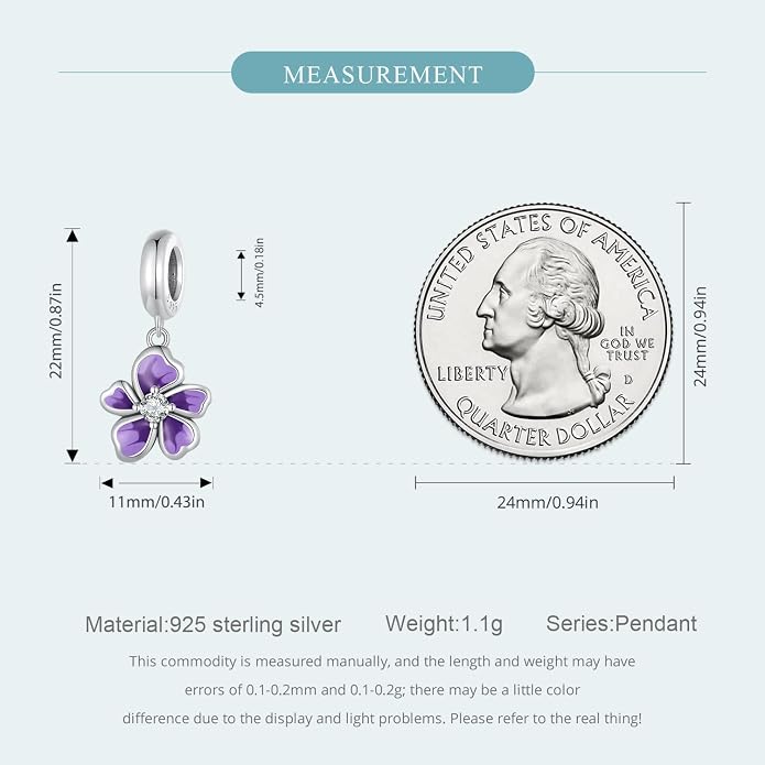 NINGAN 925 Sterling Silver Charm Golden Love Charm Buckle Safety Chain Travel Bead Firefly Dragonfly Pendant, Suitable for Women Bracelet and Necklace as Gift from Mom and Friends