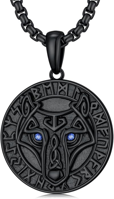 Viking Necklace for Men 925 Sterling Silver Viking Norse Pagan Jewelry Gifts for Women