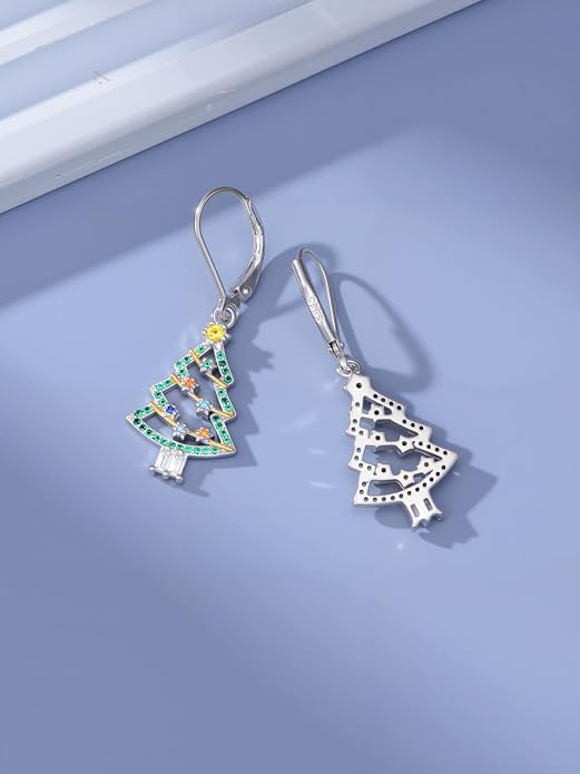 Animal/Leaf/Gothic Dangle Earrings 925 Sterling Silver Animal/Leaf/Gothic Dangle Drop Earrings Easter/Halloween/Christmas Jewelry Gifts for Women Her