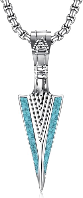 Viking Necklace for Men 925 Sterling Silver Viking Norse Pagan Jewelry Gifts for Women